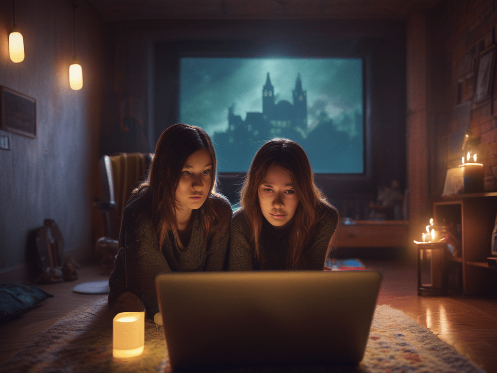 It is the movie night!